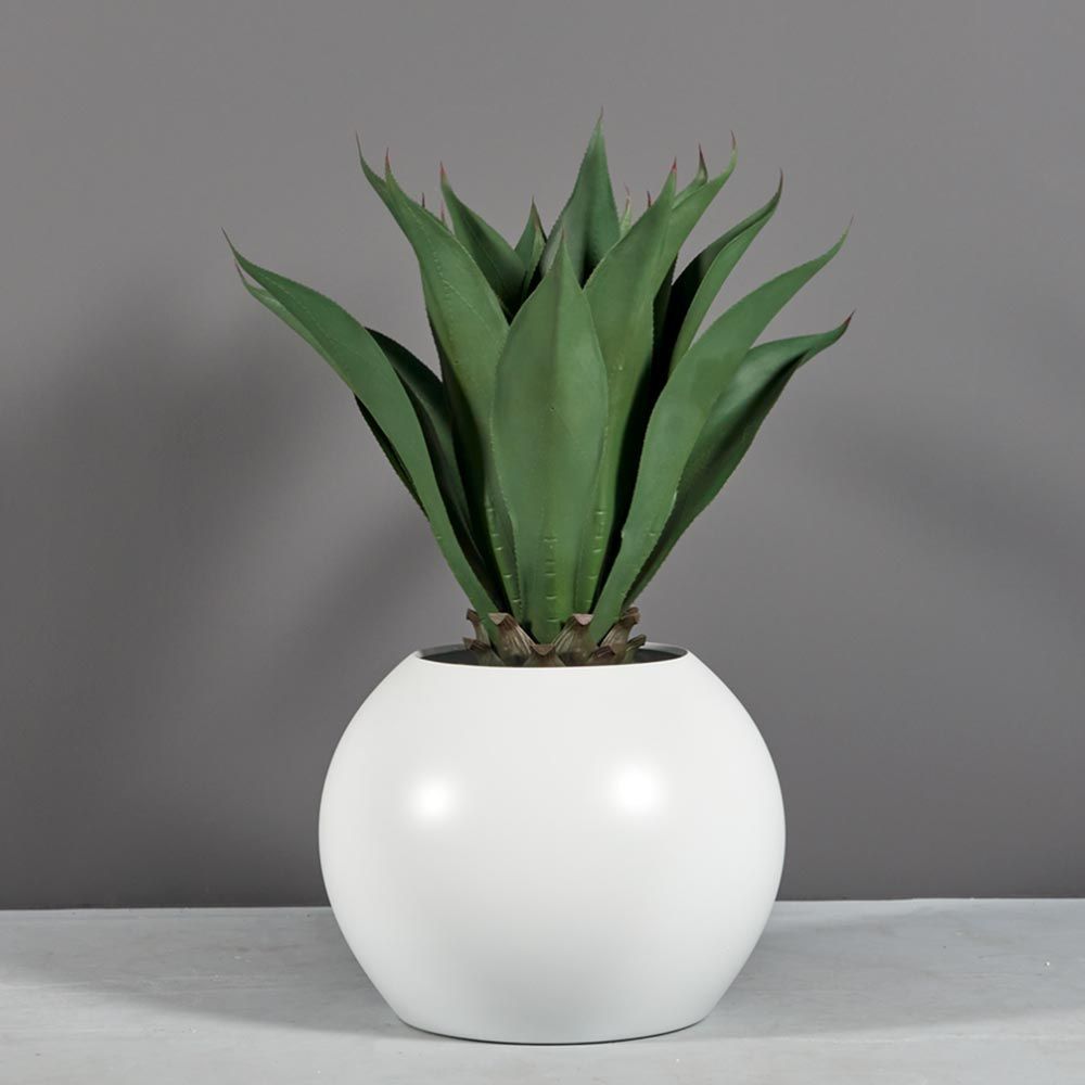 Jay Scotts Fiberglass Globe Planter - (24" - 36" Wide)