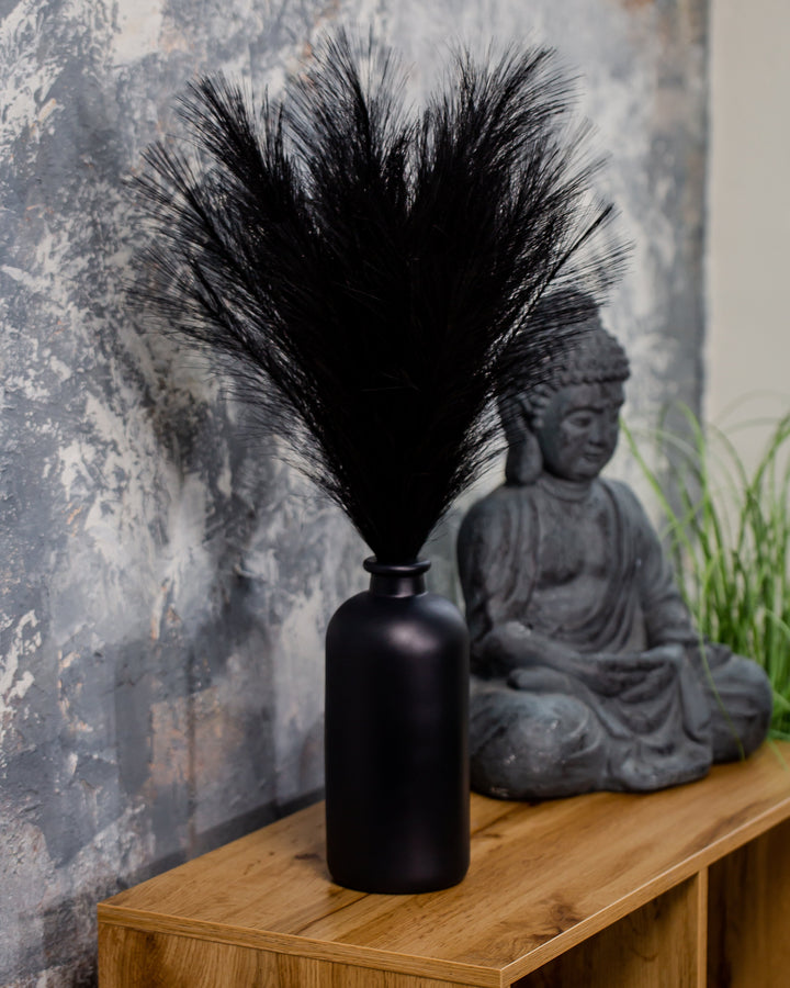 FAUX PAMPAS GRASS - Black