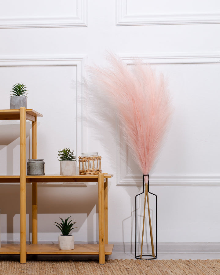 FAUX PAMPAS GRASS - Black